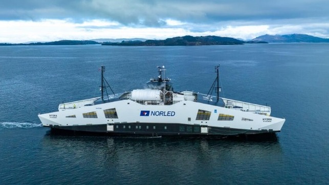 hydrogen-fueled ferry