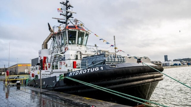 hydrogen-fueled tugboat