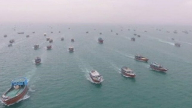 Iran dhow parade