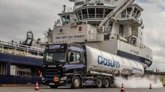 Bio-LNG bunkering