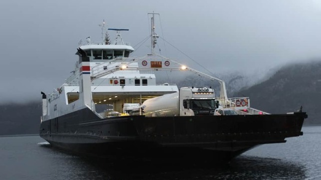 converting ferries from deisel to battery powered propulsion