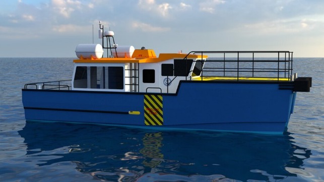 mini-crew transfer vessel