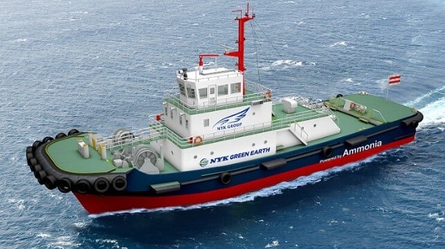 LNG fueled tug to be converted to ammonia