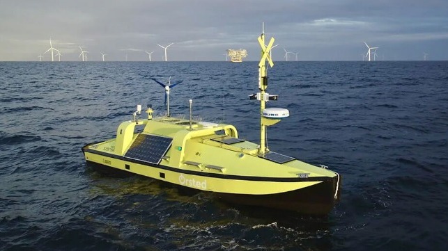 unmanned surface measurement vessel for wind
