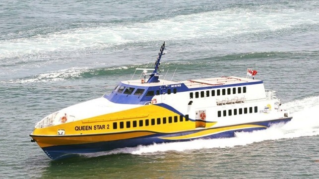 Ferry fire