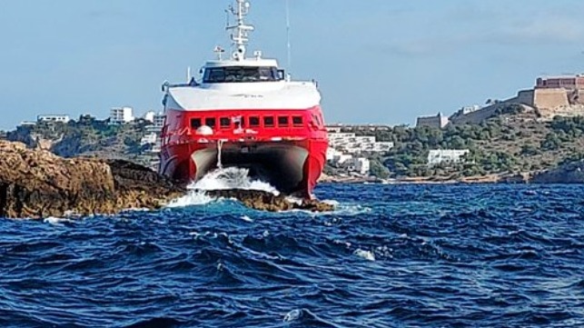 ferry grounds in Spain