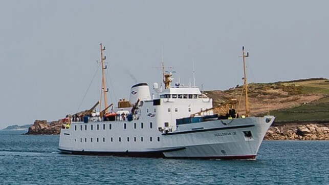 UK Scilly ferry