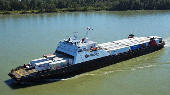 Seaspan Ferries conducts Canada's first marine test of renewable natural gas