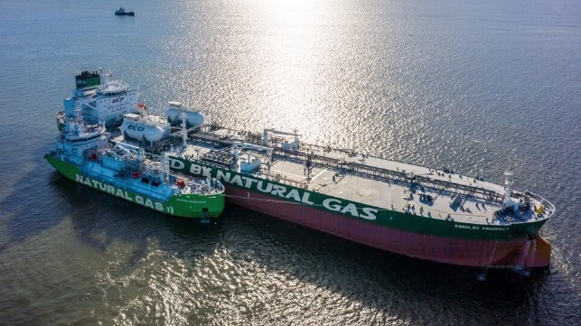 Russian LNG bunkering