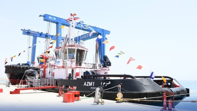 Egyptian-built tugboat