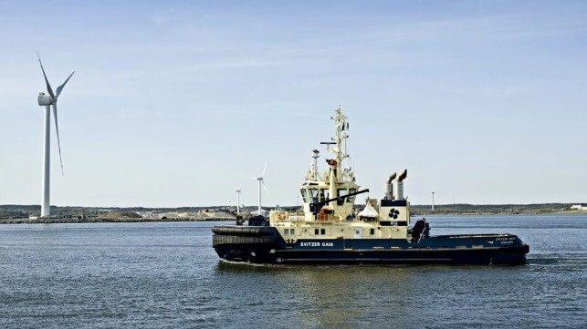 Canada's first green fueled tug