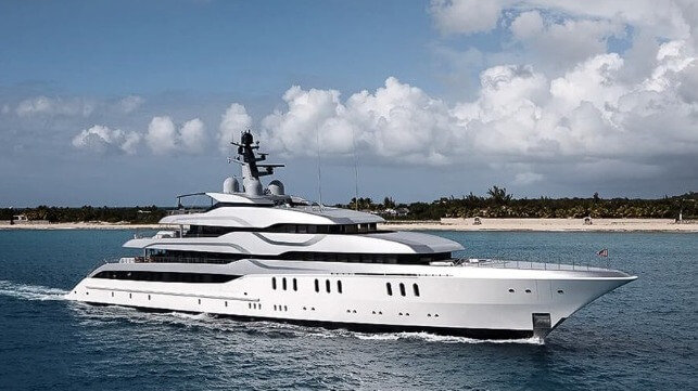 Russian yacht seized by U.S. and Spain