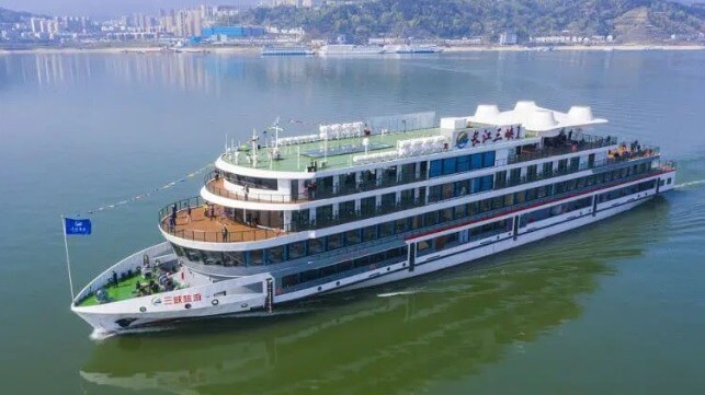 largest electric battery cruise ship