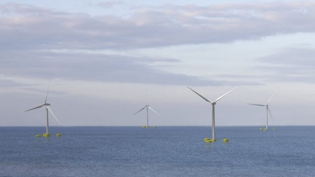 CIP Pentland offshore wind farm with floating foundations