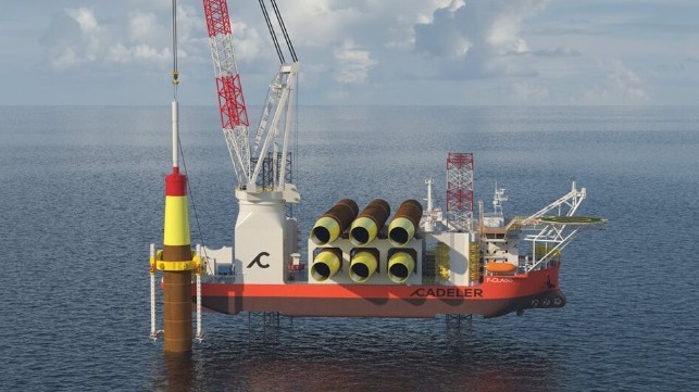Wind turbine installation vessels