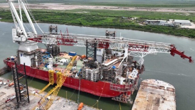 wind turbine installation vessel