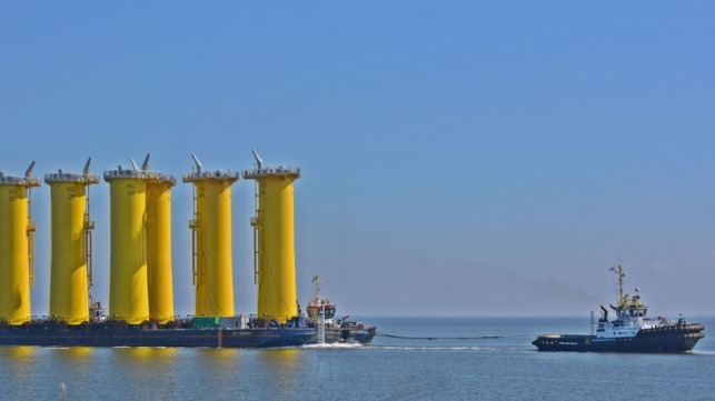 German offshore wind farms