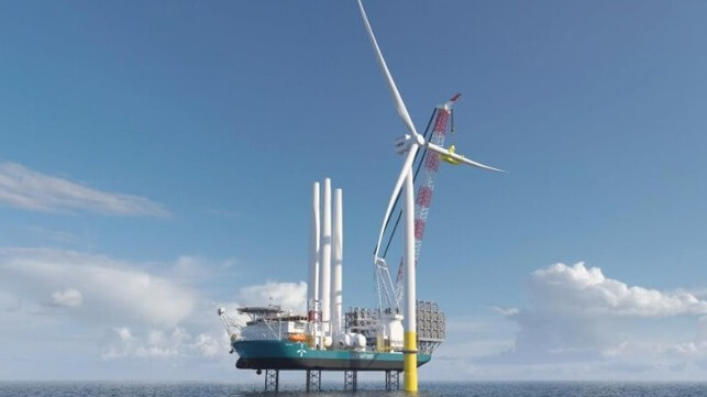 Wind turbine installation vessels