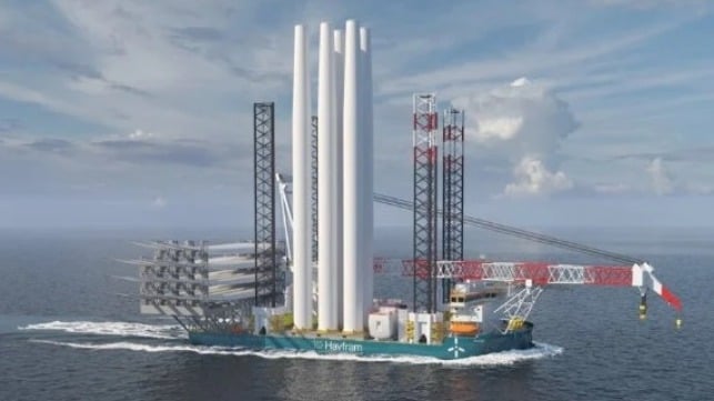 offshore wind installation vessel