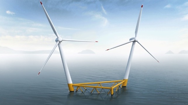 floating offshore wind installation
