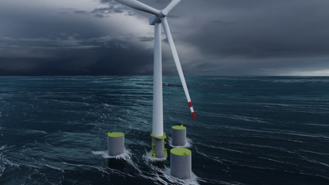 Spain's first large floating offshore wind farm