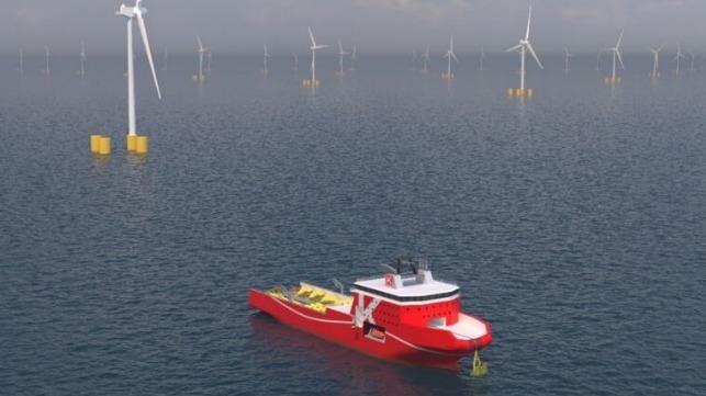 multi-function wind turbine installation vessel 