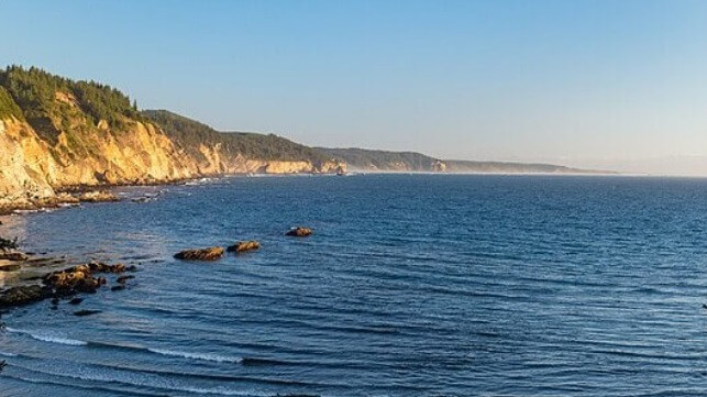 Oregon coastline