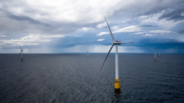 Equinor floating offshore wind turbines