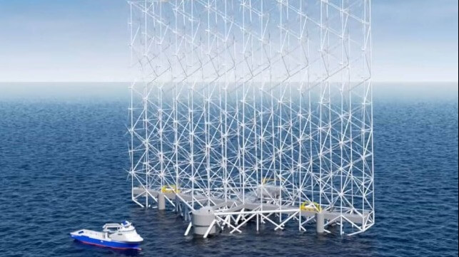 Floating wind concept