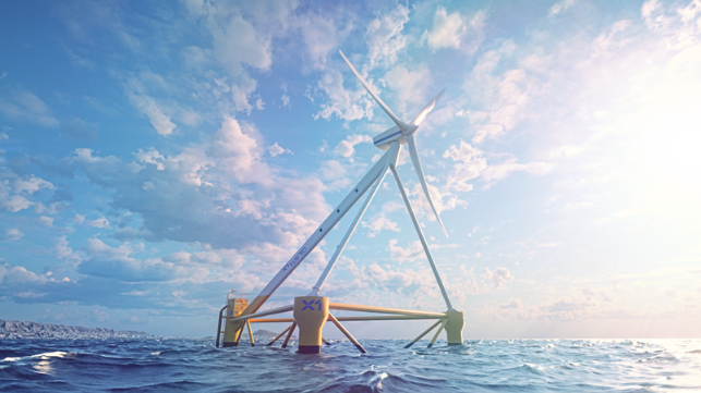 prototype testing to address effency in floating offshore wind