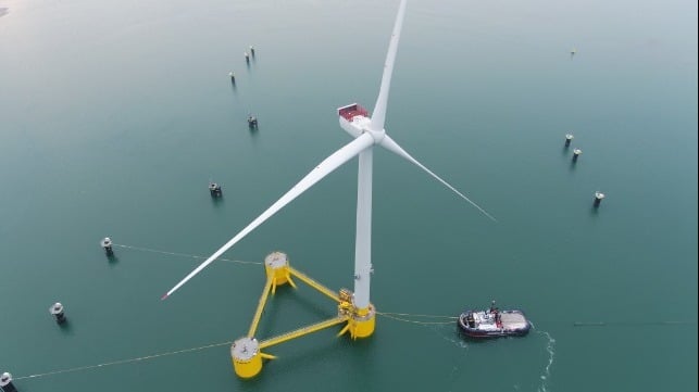 largest floating offshore wind farm