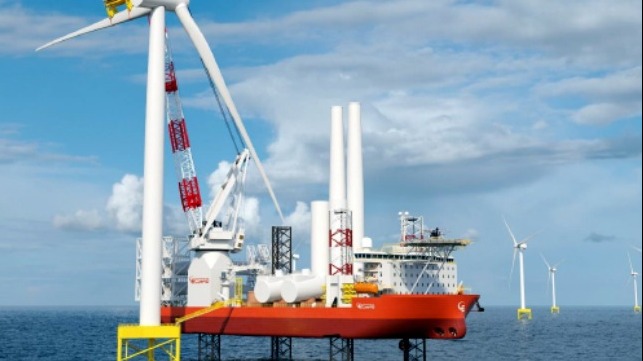 design for new wind turbine installation vessel