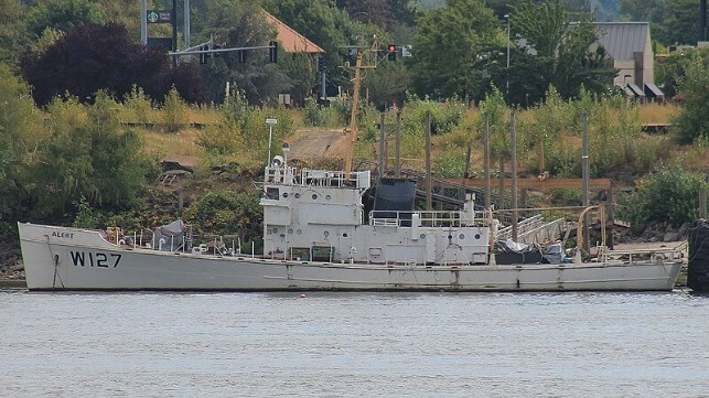 USCG to Remove Historic Derelict Vessels in Oregon's Columbia River derelict removal Oregon historic ships