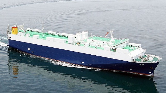 Japanese ro-ro sinks after collision with tanker