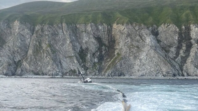 Fishing vessel capsizing