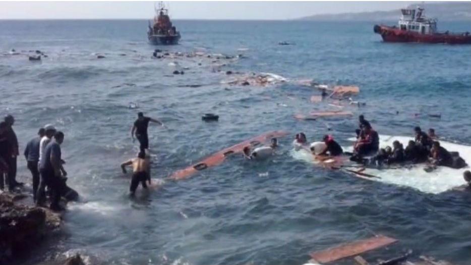 Migrant Ship Wreckage