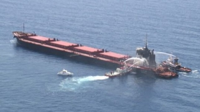 ship fire