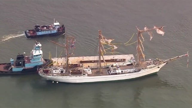 Cuauhtémoc sail training ship