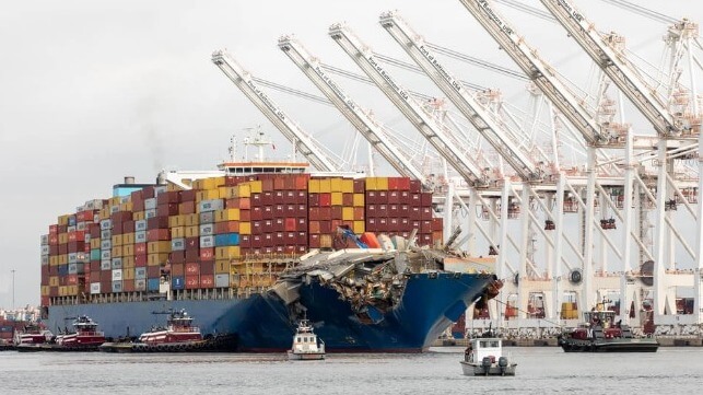containership Dali Baltimore