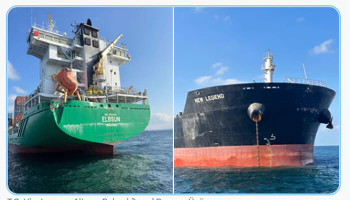 Elbsun collision