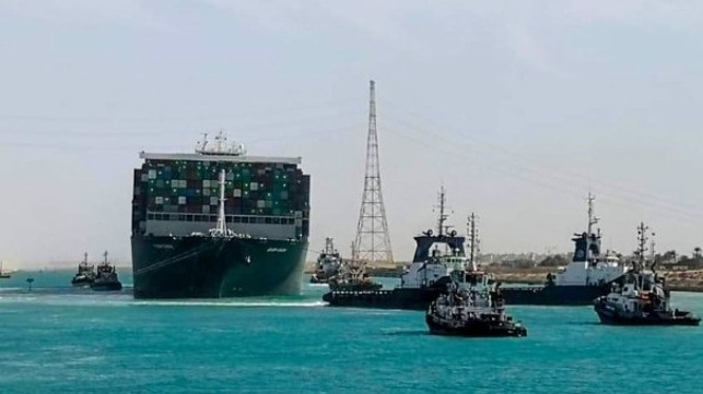 impact of Suez Canal grounding closure Mikael Lind
