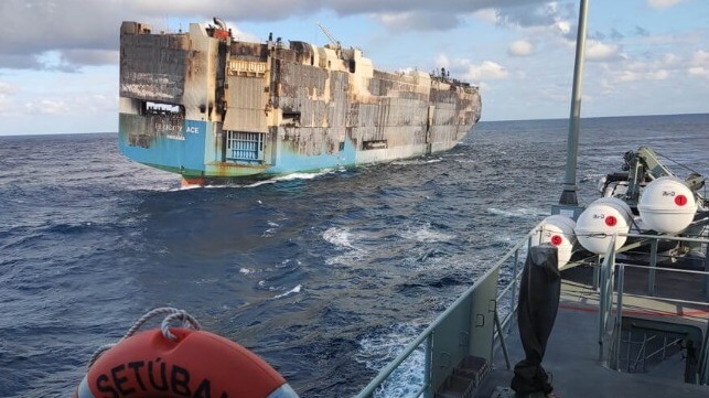 Car carrier Felicity Ace sinks