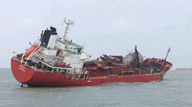 product tanker explosion