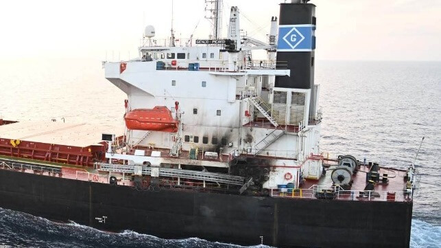 drone attack damage to bulker