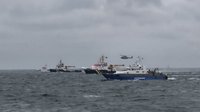 search operation in North Sea