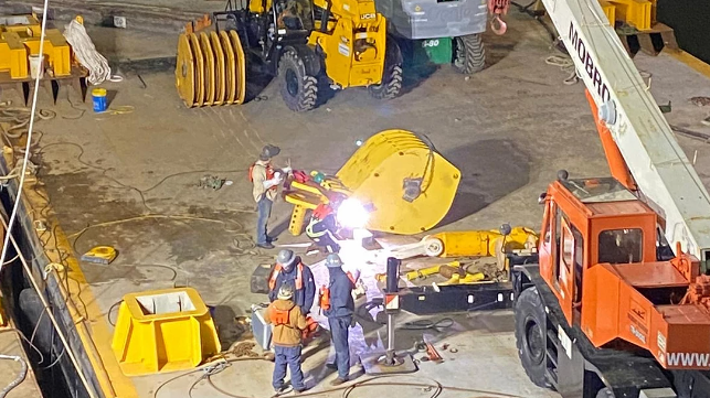 Golden Ray Wreck Removal Delayed for at Least Two Weeks golden ray