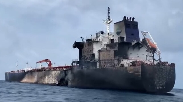 fire damaged Hafina Nile