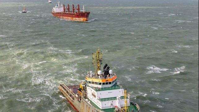 Dutch detain captain after abandoning drifting bulker in storm