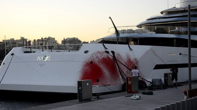 Eco-Activists Target Walmart Heiress' Yacht Twice in Two Months 1 XR