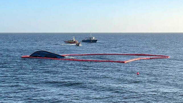 British officer arraigned in collision as vessel search is planned
